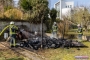 Gartenhausbrand