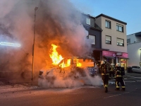 01.03.2023 06:48 Uhr | Brandeinsatz Pkw, Rathausstraße (08)