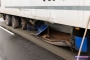 Öl-Alarm nach Lkw-Unfall auf der Autobahn 0