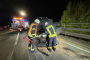 26.04.2025 23:12 Uhr | TH nach Verkehrsunfall, A3   Fahrtrichtung Frankfurt (24)